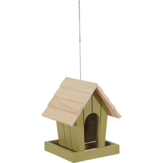 Mangeoire bois coucou lichen de Zolux - Produit pour animaux dans Nichoirs, Mangeoires et accessoires