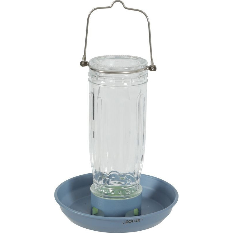 Mangeoire verre orage de Zolux - Produit pour animaux dans Nichoirs, Mangeoires et accessoires