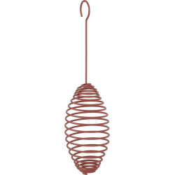 Spirale boule de graisse pm terracotta de Zolux - Produit pour animaux dans Nichoirs, Mangeoires et accessoires