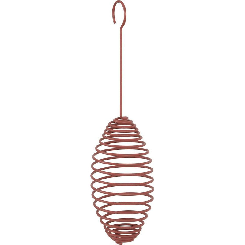Spirale boule de graisse pm terracotta de Zolux - Produit pour animaux dans Nichoirs, Mangeoires et accessoires