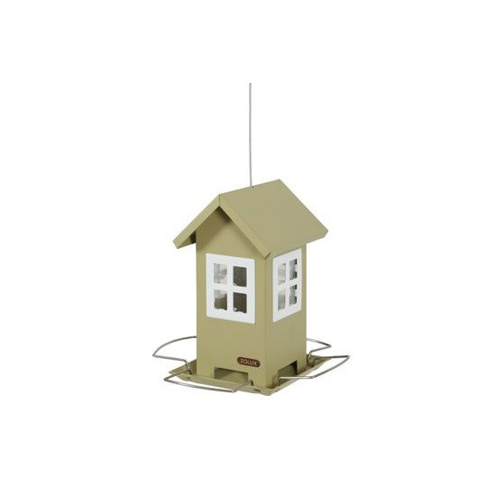 Mangeoire maison 4 fenetres lichen de Zolux - Produit pour animaux dans Nichoirs, Mangeoires et accessoires