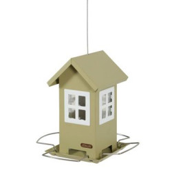 Mangeoire maison 4 fenetres lichen de Zolux - Produit pour animaux dans Nichoirs, Mangeoires et accessoires