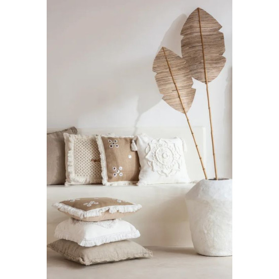 /DECO FEUILLE BAMBOUBANANIER NAT L de Fleur artificielle dans Fleur artificielle