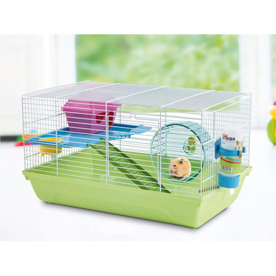 Cage hamster Martha double blc/vrt 46x29x26cm de Savic- Produits pour animaux de compagnie dans Cages pour rongeurs