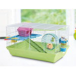 Cage hamster Martha double blc/vrt 46x29x26cm de Savic- Produits pour animaux de compagnie dans Cages pour rongeurs