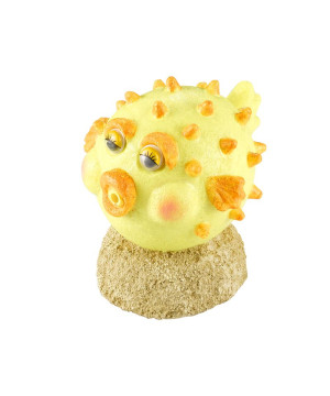Poisson-globe action air 8x6,5x7,3cm multi de Laroy - aliments et d'accessoires pour animaux de compagnie dans Sujets pour aq...
