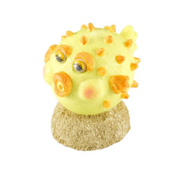 Poisson-globe action air 8x6,5x7,3cm multi de Laroy - aliments et d'accessoires pour animaux de compagnie dans Sujets pour aq...