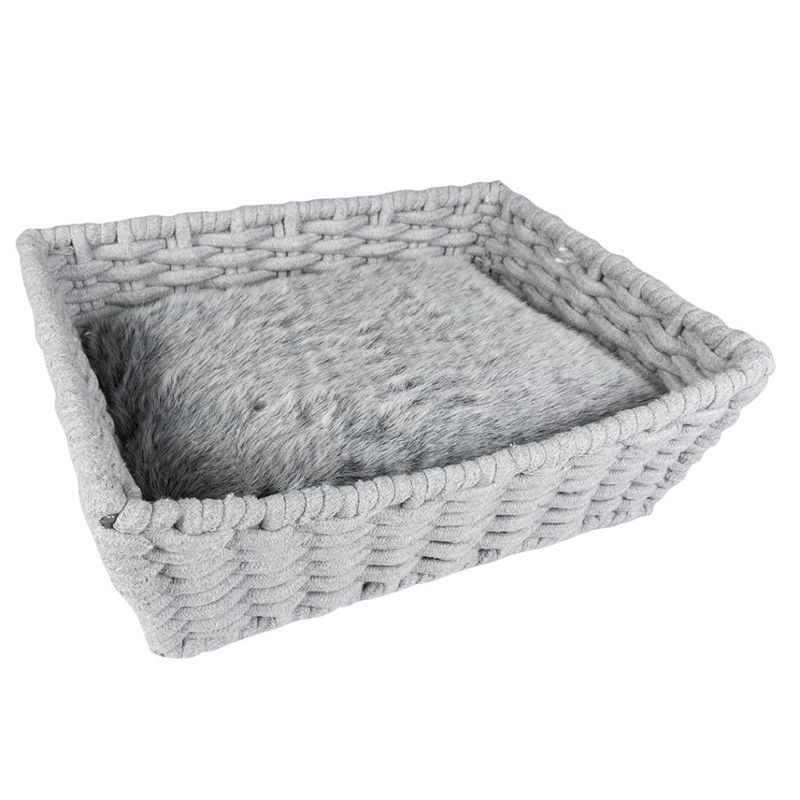 Panier rectangulaire corde 45x34x16cm gr de Laroy - aliments et d'accessoires pour animaux de compagnie dans Paniers et sacs ...