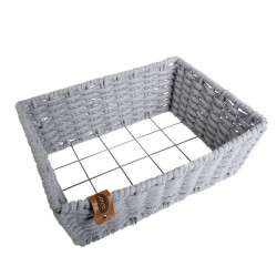 Panier rectangulaire corde 45x34x16cm gr de Laroy - aliments et d'accessoires pour animaux de compagnie dans Paniers et sacs ...
