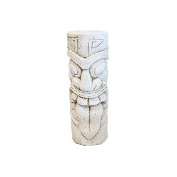 TOTEM MAORI PM H.51CM VIEILLI de Poterie Grandon - Hayrie  dans Statue pour le jardin