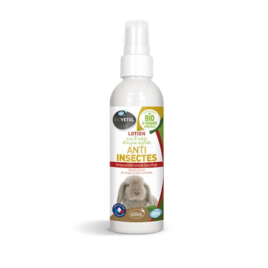 LOTION ANTI INSECTES PM 125ML de Gasco dans Hygiene rongeurs