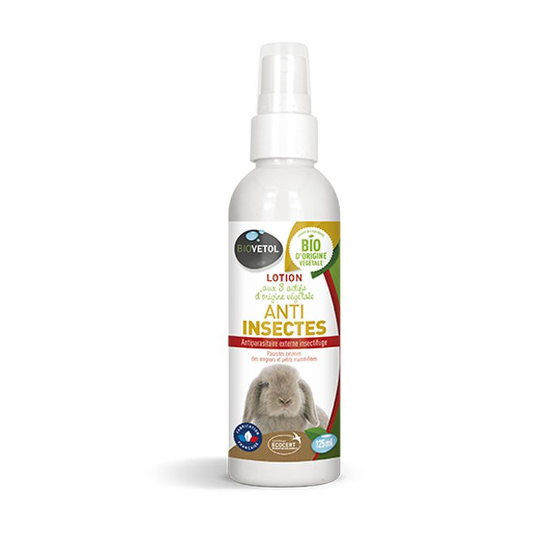 LOTION ANTI INSECTES PM 125ML de Gasco dans Hygiene rongeurs