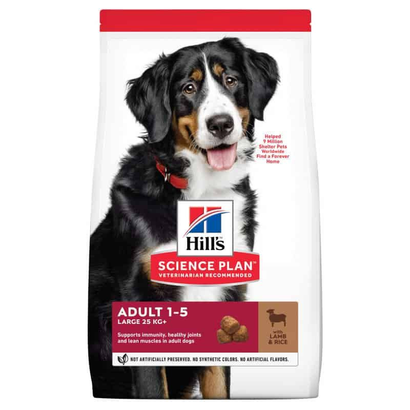 chien Adult Large Breed Agneau & Riz 12kg - Hill de Hill's - croquette pour chien et chat dans Hill's pour chiens