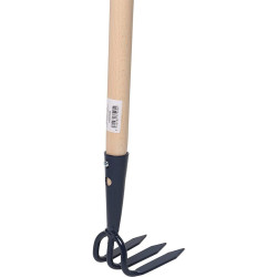 Croc Soudé À Rosiers Manche Bois 110 Cm de Teragile - produits pour le jardin dans Fourche pour le jardin