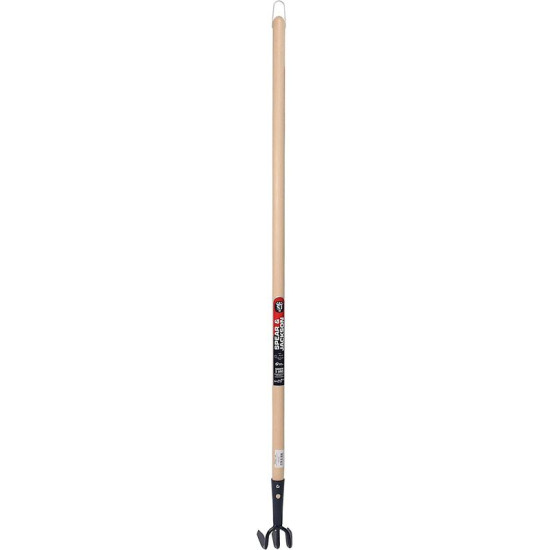 Croc Soudé À Rosiers Manche Bois 110 Cm de Teragile - produits pour le jardin dans Fourche pour le jardin