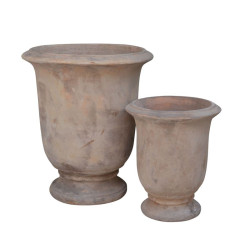 VASE SAMOS ANTIQUE 56 de Jardinerie Bordeaux Libourne Gironde dans Cache-pot et pot déco