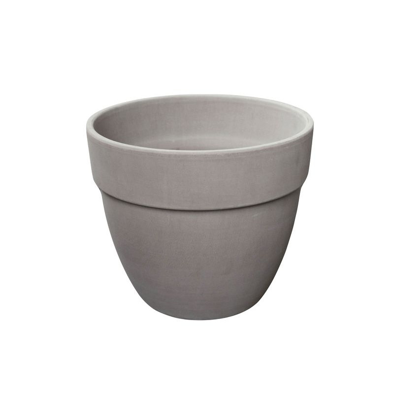 POT PALLADIO VULCANO LISSE 25cm terre cuite de Degrea - Poterie en terre cuite dans Pots en terre cuite