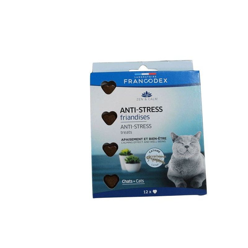 Jellies anti-stress chat de Francodex - anti puce et soin pour chien et chat dans Friandises pour chats