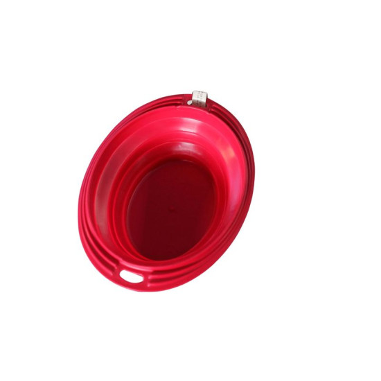Bol pliable ovale 500 ml rouge de Demavic - Accessoires pour animaux dans Gamelles et distributeurs pour chiens