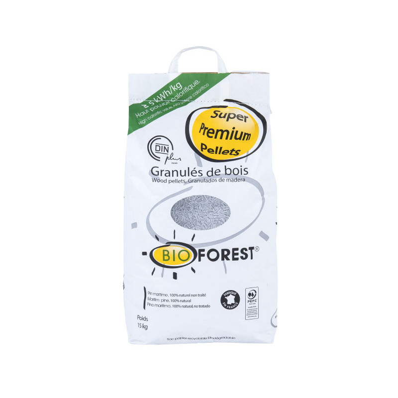 PELLETS - GRANULÉS POUR CHAUFFAGE 15KG de Jardinerie Bordeaux Libourne Gironde dans Cheminee
