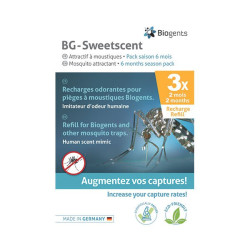 Recharge Biogents Anti-Moustiques Home Sweetscents - Parfum 6 mois de Biogents, piège à moustiques dans 🦟 Produits Moustiques