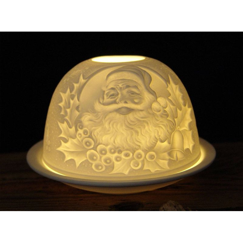 STARLIGHT N43 TETE PERE NOEL de Hellmann versand - décoration en verre dans Coups de coeur