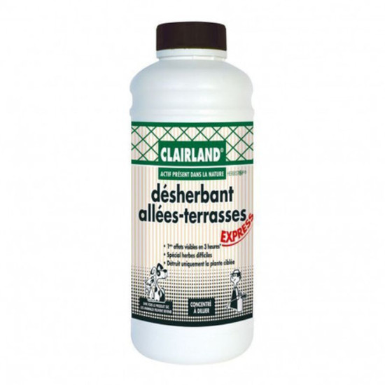 Désherbant Allées. Terrasses Concentré 910 Ml de Clairland - Desherbant dans 🌱 Desherbant