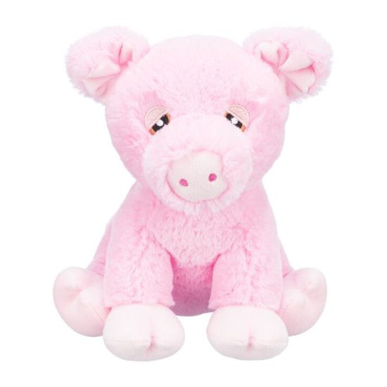 Petit cochon edison. peluche. recyclé. 24cm de Trixie - Produit pour animaux dans SC Recycle Bin