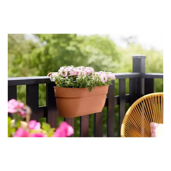 Vibia Campana Easy Hanger Large Miel -Elho de Elho - Pot en plastique de qualité dans Jardinieres