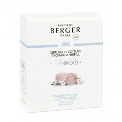Recharge voiture caresse coton x2 de Lampe Berger Paris - parfums et diffuseurs dans Produits parfumés, huile essentielle et ...