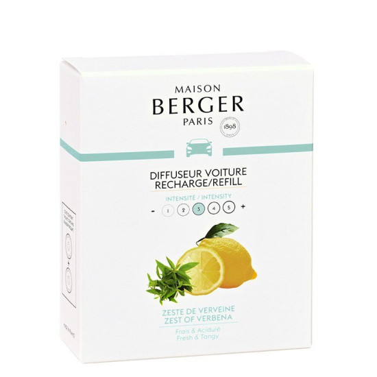 Recharge voiture verveine x2 de Lampe Berger Paris - parfums et diffuseurs dans Produits parfumés, huile essentielle et Lampe...