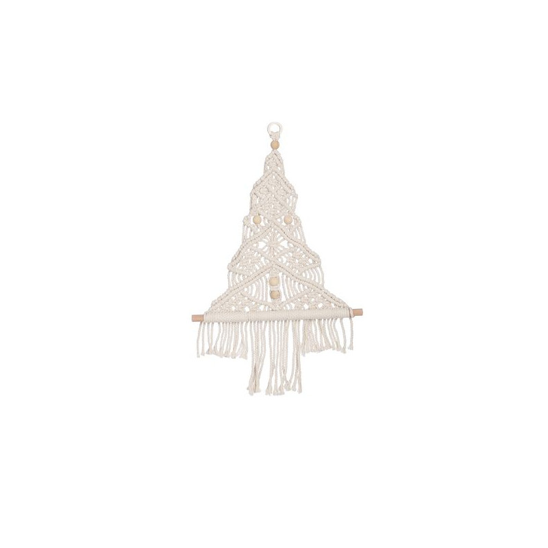 Arbre corde blanc casse h52 de Edelman - deco maison et noël dans 🌲Sapin de Noël artificiel
