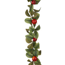 Guirlande pomme rouge 120cm de Edelman - deco maison et noël dans 💡Guirlande et déco électrique