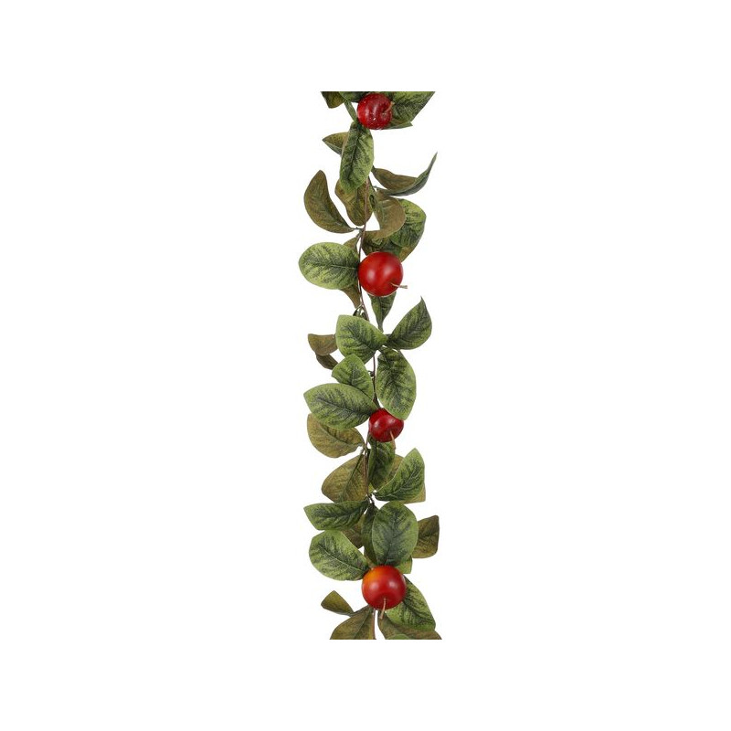 Guirlande pomme rouge 120cm de Edelman - deco maison et noël dans 💡Guirlande et déco électrique