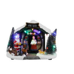 Stand specialites allemandes 21x13.5xh14 de Edelman - deco maison et noël dans 🏘️Villages miniatures
