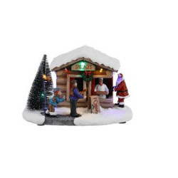 Stand specialites allemandes 21x13.5xh14 de Edelman - deco maison et noël dans 🏘️Villages miniatures