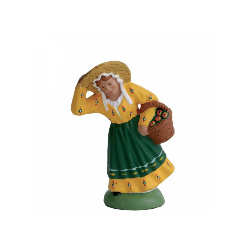 FEMME MISTRAL 7CM de Santons de Provence Escoffier dans ⛲Santons de Provence