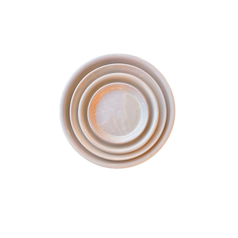 SOUCOUPE CREME D18 de Poterie d'Albi - Poterie de qualité à Bordeaux dans Les Poteries d'Albi