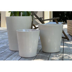 SYDNEY CREME D25 H19 de Poterie d'Albi - Poterie de qualité à Bordeaux dans Les Poteries d'Albi