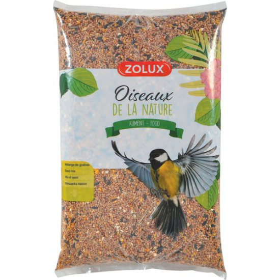 Melange oiseaux jardin sac 5kg de Zolux - Produit pour animaux dans Graines et graisses