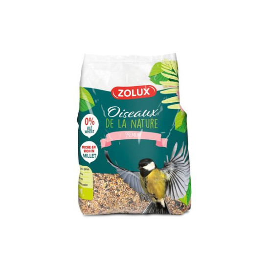 Melang oiseaux jardin premium1 2.5kg de Zolux - Produit pour animaux dans Graines et graisses