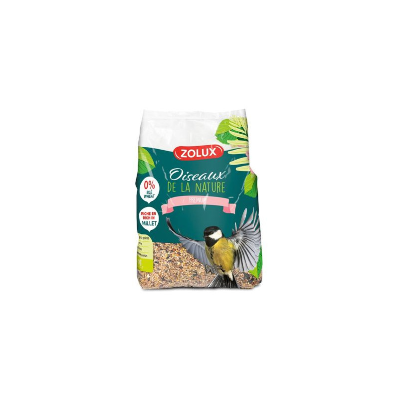 Melang oiseaux jardin premium1 2.5kg de Zolux - Produit pour animaux dans Graines et graisses