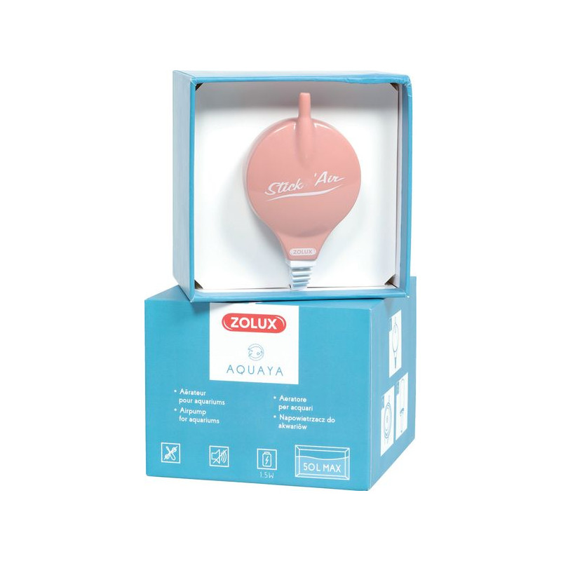 /Stickair ekaï rose de Zolux - Produit pour animaux dans Pompe à air pour aquariums