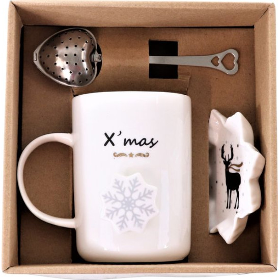 Coffret tasse xmas 3p de Hoff - Décoration de la maison dans Tasse et mugs