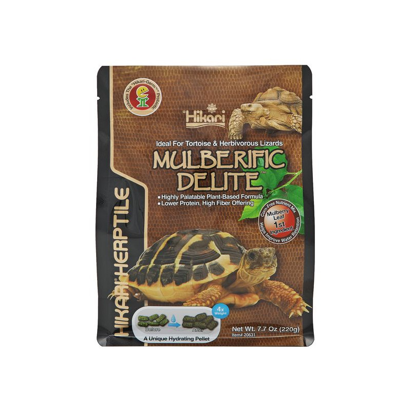 Hikari turtle mulberific 220g de Hikari - Nourriture poisson de bassin et aquarium dans Alimentation Seche et granules pour r...