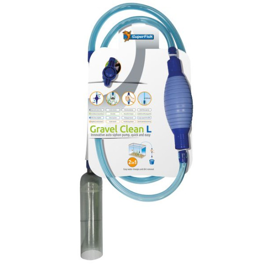 Superfish gravel clean l de Superfish - Aquadistri - accessoires pour aquarium et bassin dans Accessoires d'entretien pour aq...