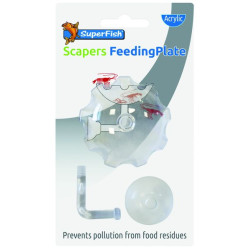 Superfish scapers feeding plate de Superfish - Aquadistri - accessoires pour aquarium et bassin dans Alimentation des poissons