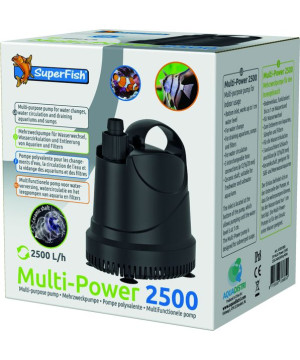 Superfish multipower 2500 l/h de Superfish - Aquadistri - accessoires pour aquarium et bassin dans Filtre interieur d'aquarium
