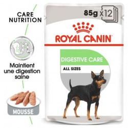Digestive Care Mousse 12X85G Royal Canin de Royal Canin - Croquette chien et chat dans Pâtée pour chien