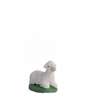 MOUTON COUCHE 7CM de Santons de Provence Escoffier dans ⛲Santons de Provence